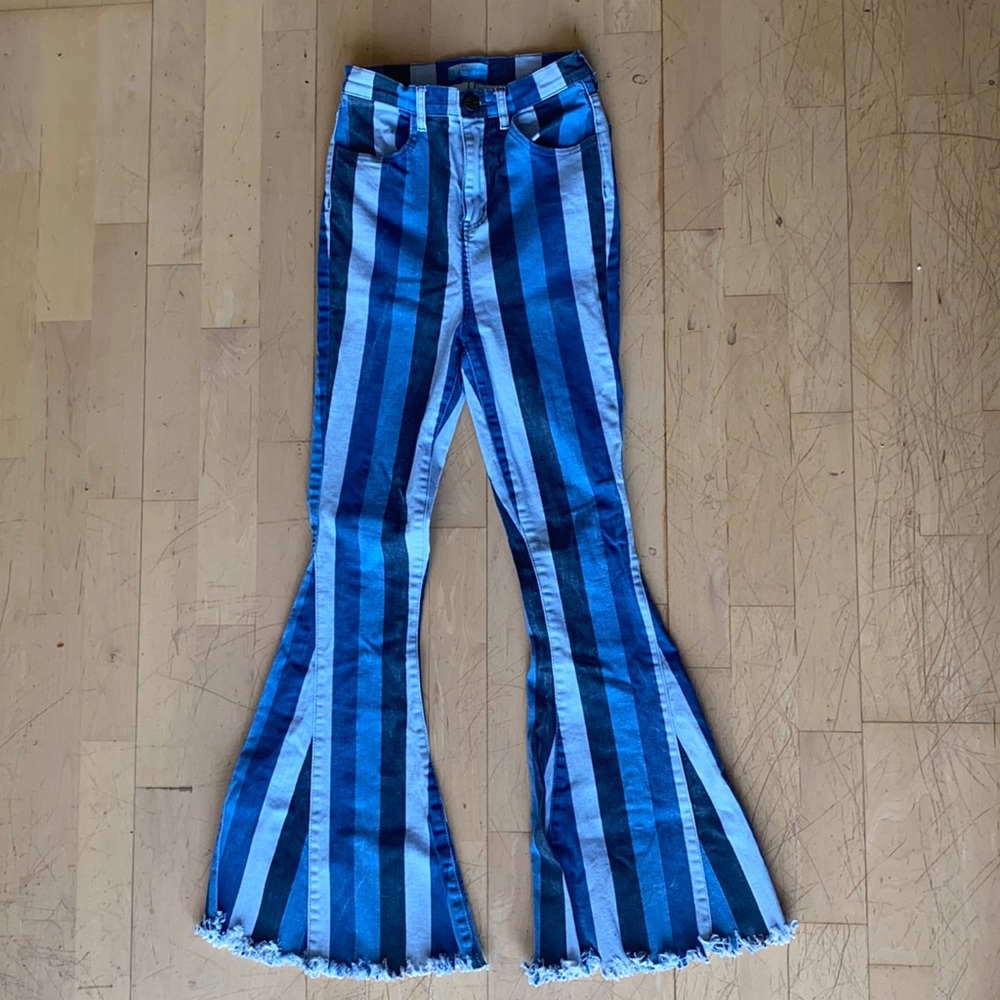 Mumu Blue Flare Jeans